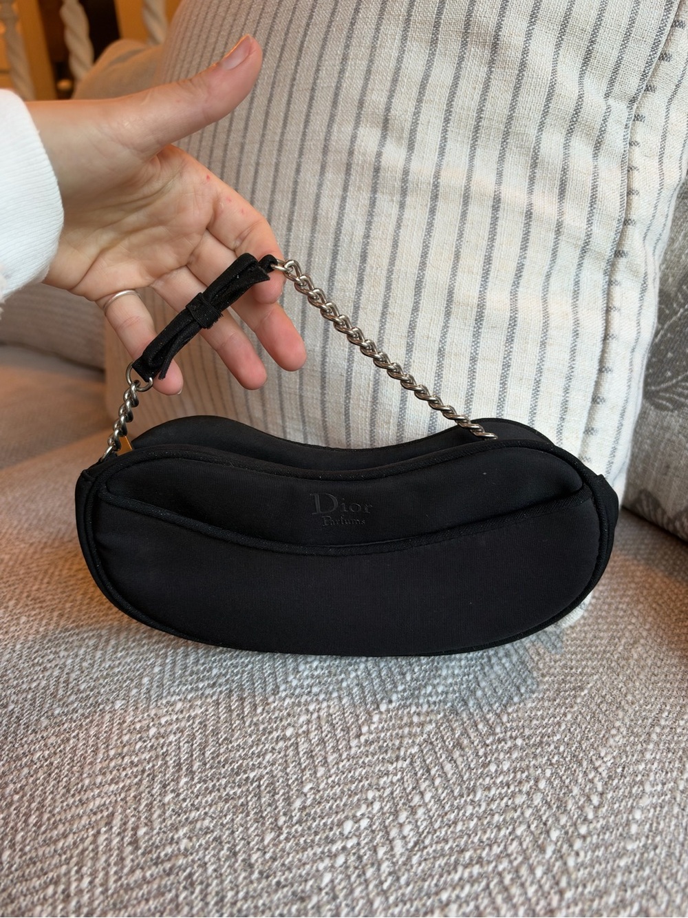 Christian Dior Parfums Trousse de Toilette Black Cosmetic Bag